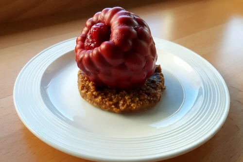 Prăjitură cu zmeură, un deliciu local