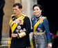Regele Thailandei și soția sa, Suthida Tidjai, la încoronarea lui Charles