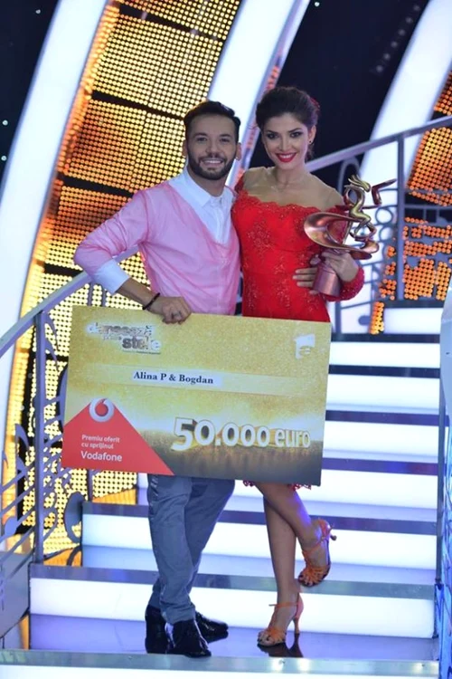 Cosmin Seleşi şi Maria au ocupat ultimul loc al podiumuluiFoto Antena 1