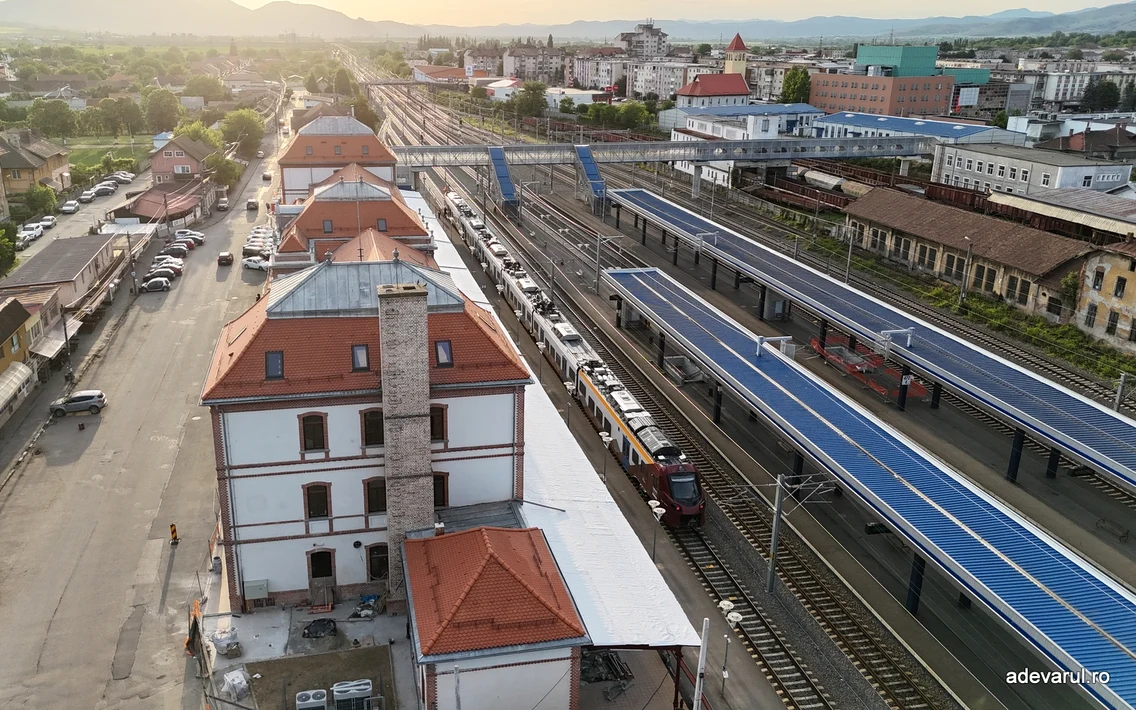 Stația CFR Simeria  Foto Daniel Guță ADEVĂRUL (12) JPG