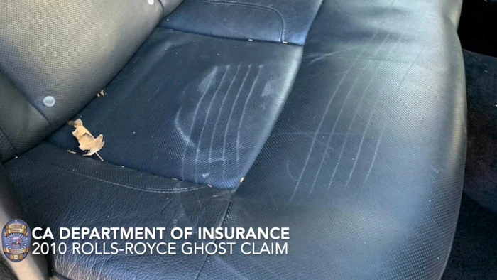 Mașinile au fost zgâriate cu ghearele false (Foto: Profimedia)