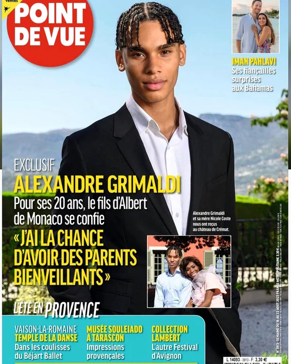 Alexandre Grimaldi, fiul lui Albert de Monaco cu stewardesa Nicole Coste    Instagram (1) jpg