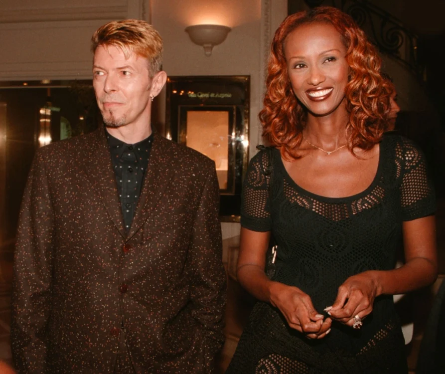 David Bowie şi Iman şi-au găsit liniştea unul lângă celălalt