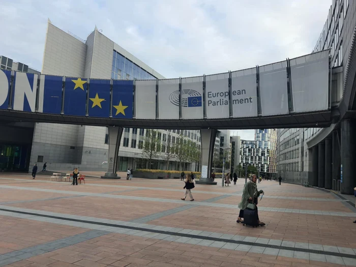Parlamentul European de la Bruxelles. FOTO: Remus Florescu