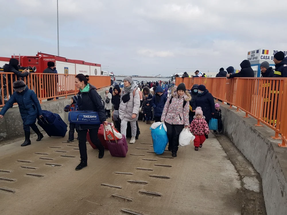 Un centru pentru primirea refugiaţilor a fost deschis la Călăraşi FOTO Adevărul