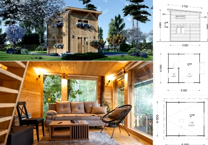 Cea mai bine vândută casă din Spania: cabana din prefabricate Colaj El Espanol & pineca es