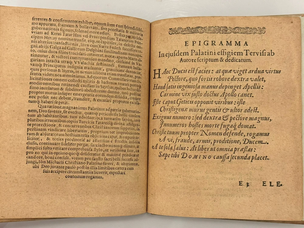  „Brevis et Vera Descriptio Rervm”, scrisă de Balthasar Walther în 1599