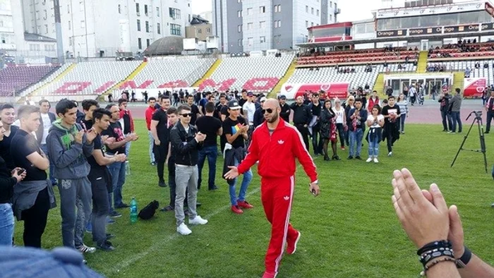 A venit și fostul jucător dinamovist Giani Kiriță