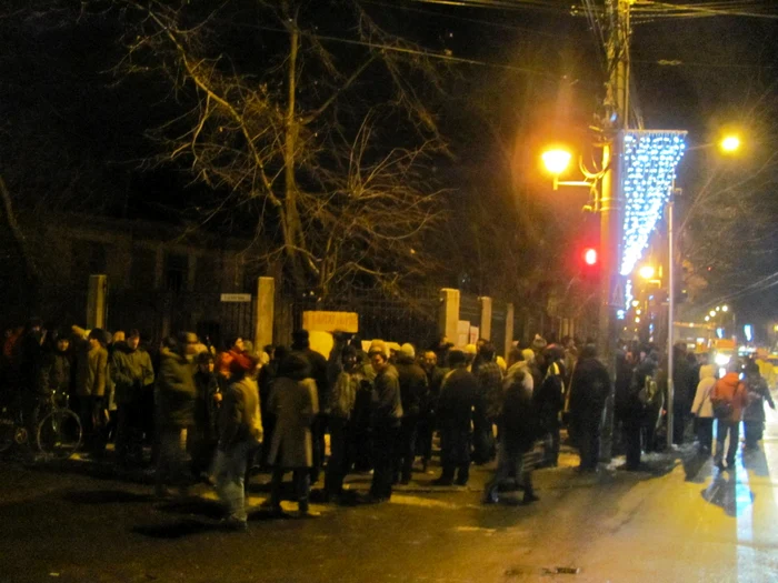 Proteste la Casa Muhle din Timişoara