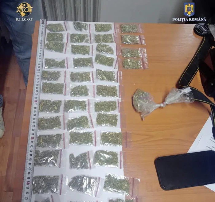 Substanțele ajungeau la consumatori din Gorj și Mehedinți Foto: Poliția Gorj