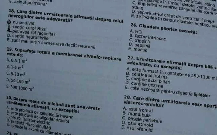 subiecte medicina kineto 2014 adevarul 3