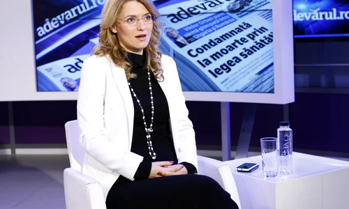 Alina Gorghiu, în studioul Adevărul Live jpeg