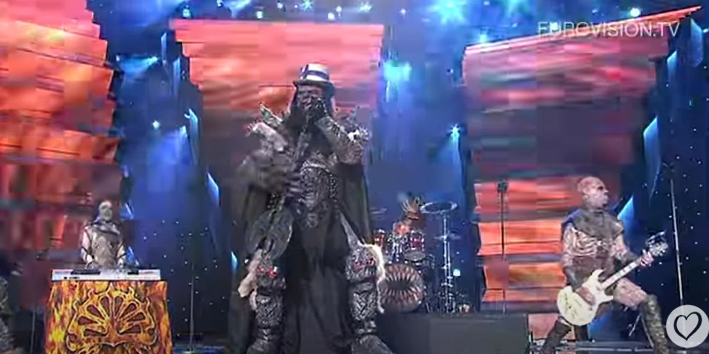 Lordi - Hard Rock Hallelujah (Finland) 2006. FOTO captură YouTube Eurovision Song Contest Winner