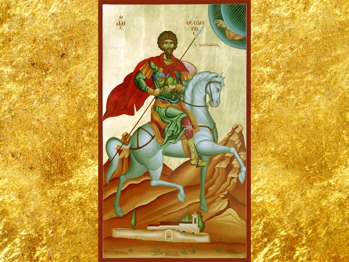 Sfântul Mare Mucenic Teodor Stratilat (foto: doxologia.ro)