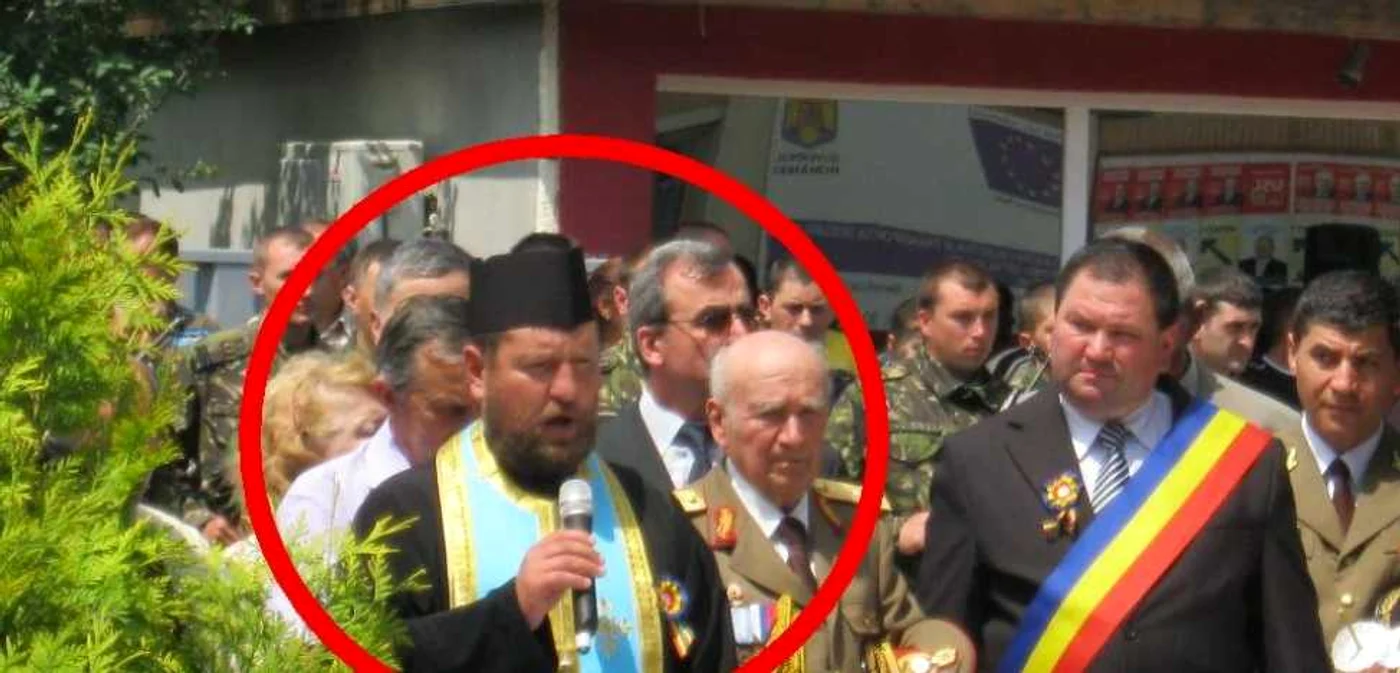 Preotul Dănuţ Hohotă Foto: Facebook/Maricel Petrea