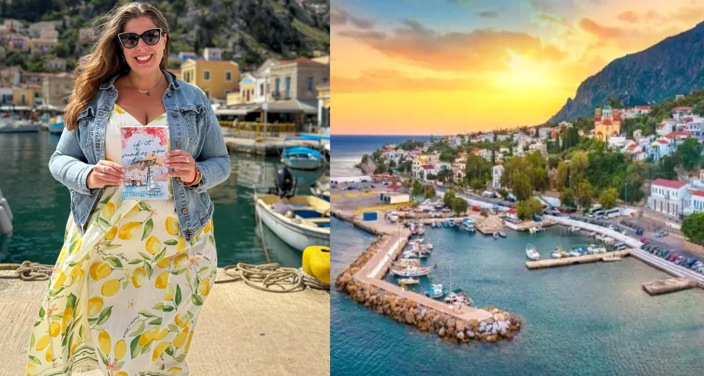 Grecia prin ochii scriitoarei Hannah Logan / foto: colaj arhivă/Instagram