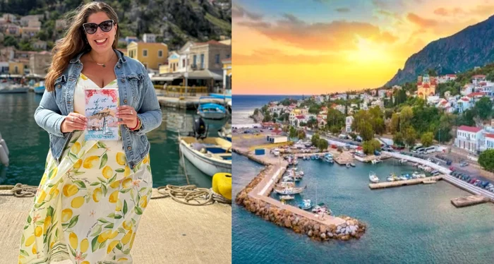 Grecia prin ochii scriitoarei Hannah Logan / foto: colaj arhivă/Instagram