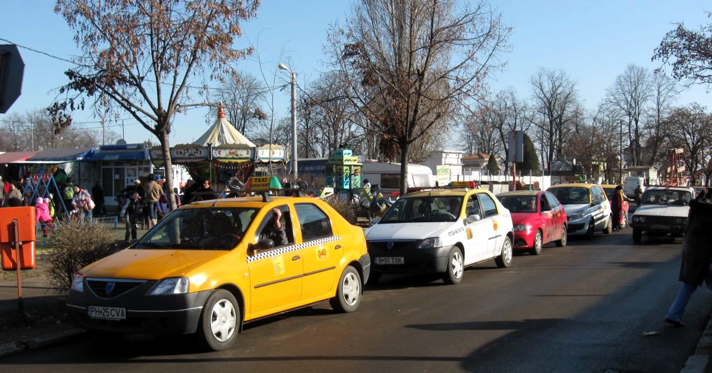 Taximetriştii vor protesta la Ploieşti - imagine arhivă ADS Ploieşti