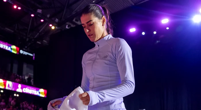 Sorana a intrat concentrată în primul tur FOTO Facebook TransylvaniaOpen