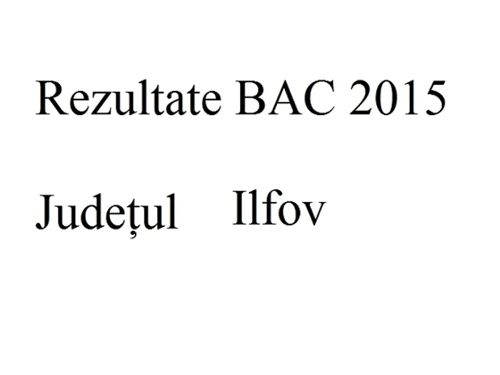 Edu.ro Rezultate Bacalaureat 2015 Ilfov