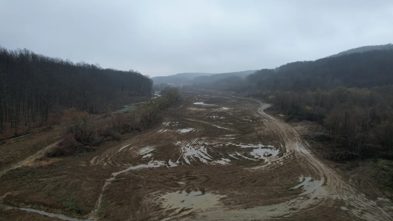 Pregătirea șantierului la tunelurile pentru urși FOTO DRDP Timișoara