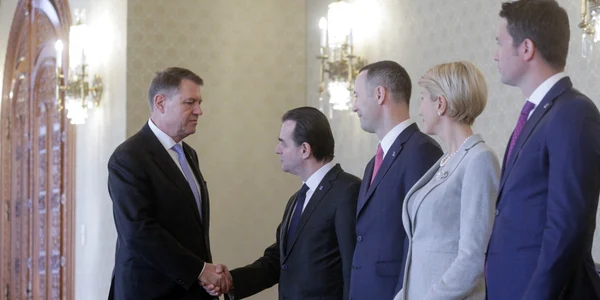 Consultări PNL - Cotroceni - Klaus Iohannis - Ludovic Orban - Raluca Turcan / FOTO Inquam Photos / George Călin / 17 ian 2018