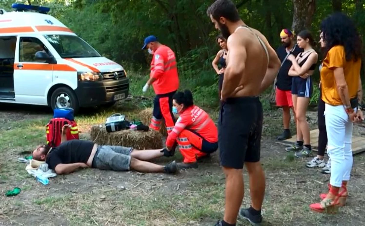 Gabi Toader a ajuns la spital după accidentarea de la "Ferma"