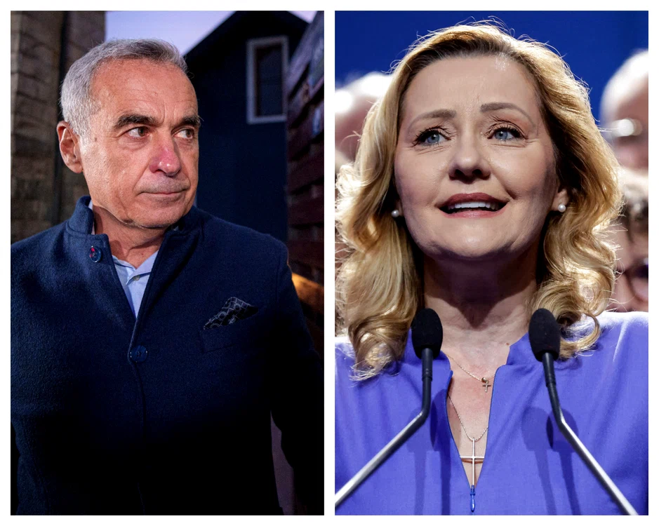 Cli Georgescu vs Elena Lasconi/ FOO: Inquam Photos/ EPA.EFE