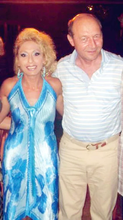 Cristiana, pe vremea  când îl încânta pe  fostul preşedinte