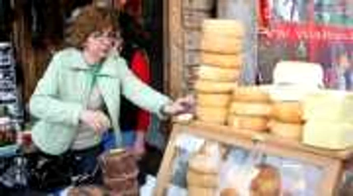 Brânza de la Bran era ţinută în condiţii necorespunzătoare Foto: Bogdan Crăciun