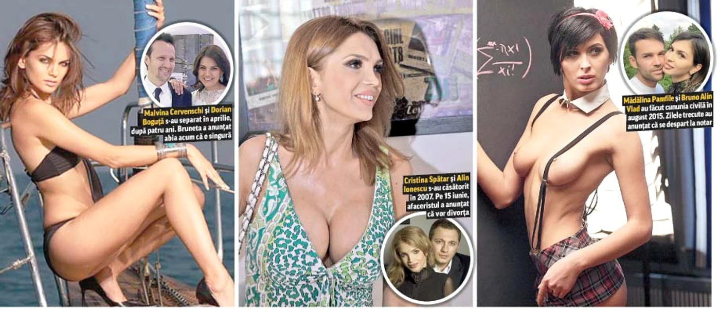 S-a rupt lanţul de iubire! Patru vedete tinere şi frumoase sunt singure şi disponibile vara aceasta