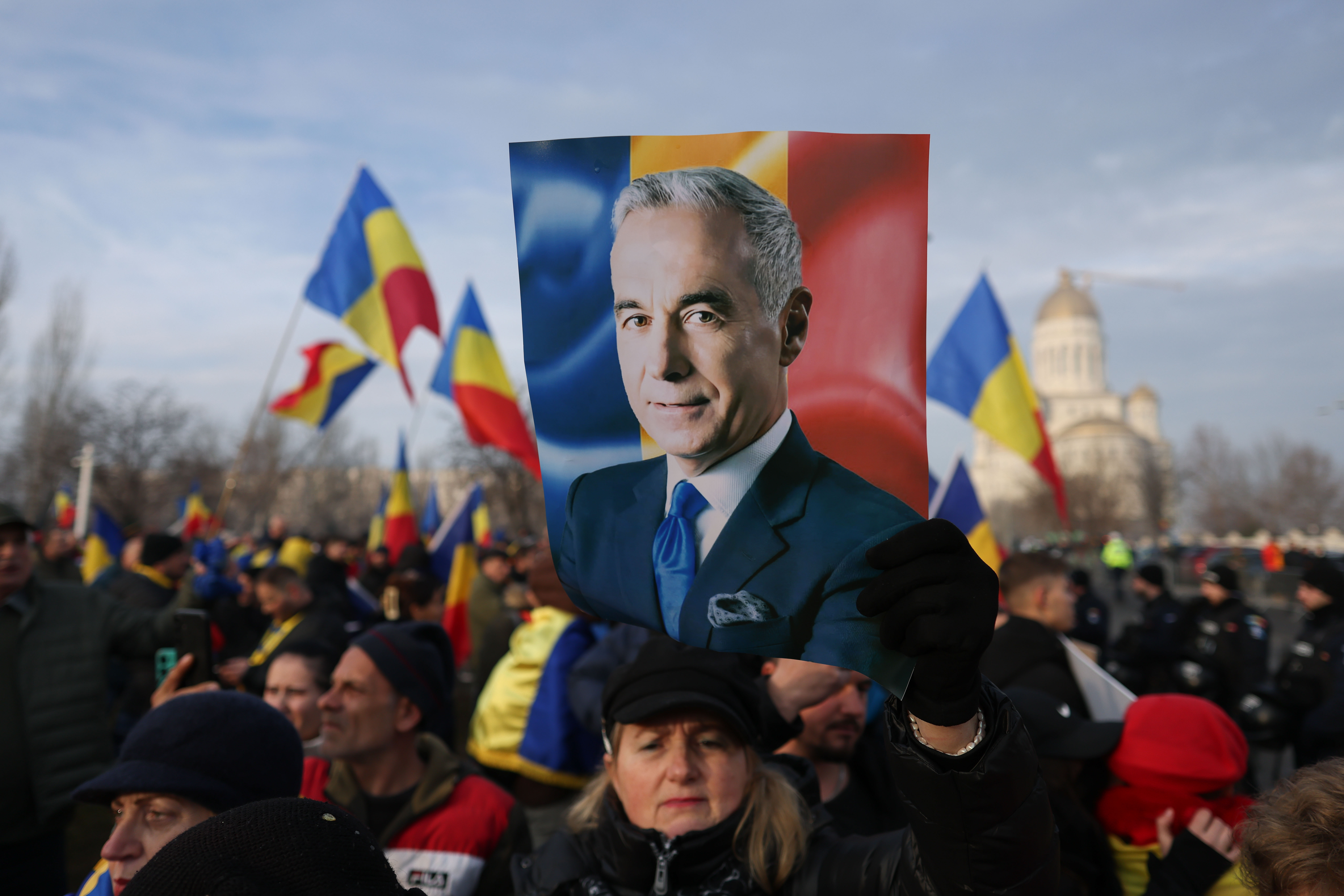 Călin Georgescu este pe primul loc în sondaje / foto: INQUAM