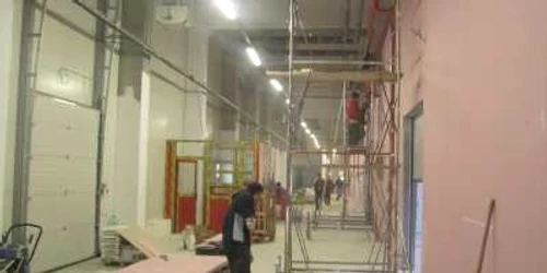 Lucrările la cel mai mare depozit CBA din nordul Ardealului sunt pe ultima sută de metri 