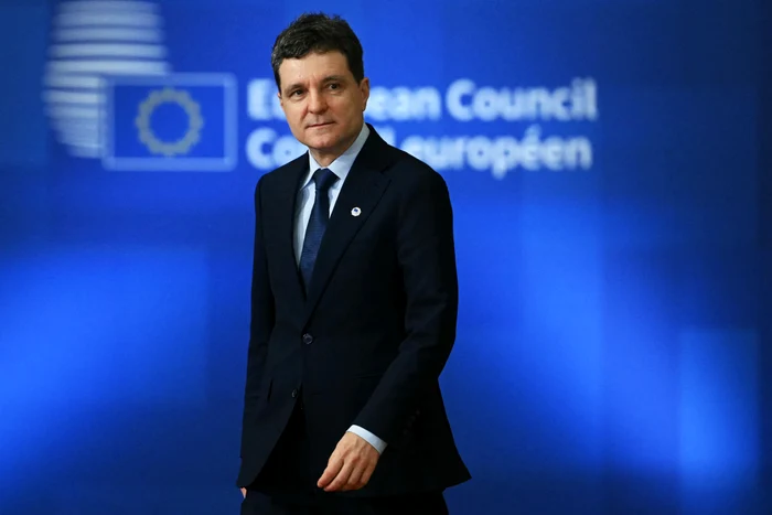 Nicușor Dan, la Bruxelles FOTO AFP