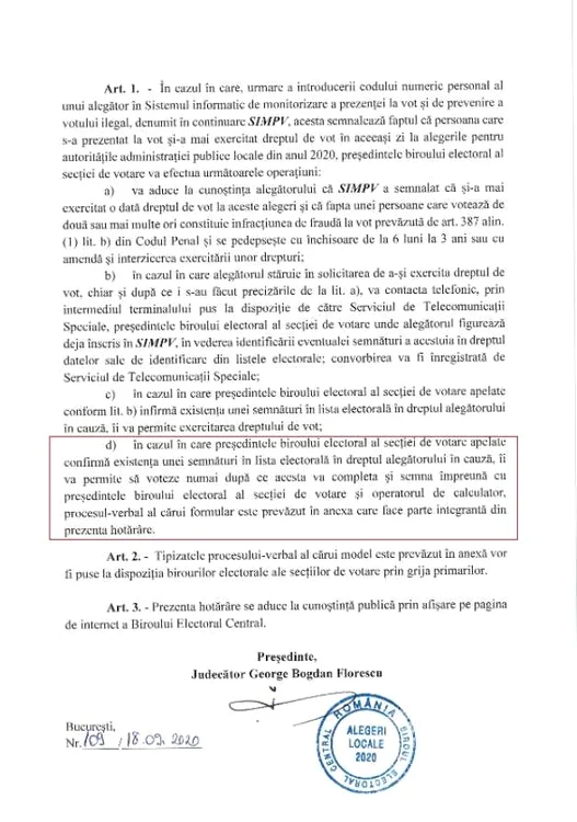 vot multiplu  BEC