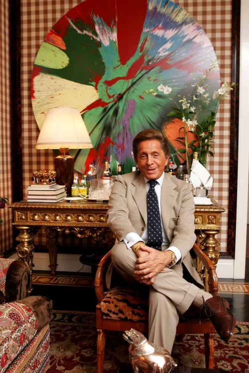 Despre Valentino Garavani se spunea că avea un imperiu de case de lux. Foto: Getty Images