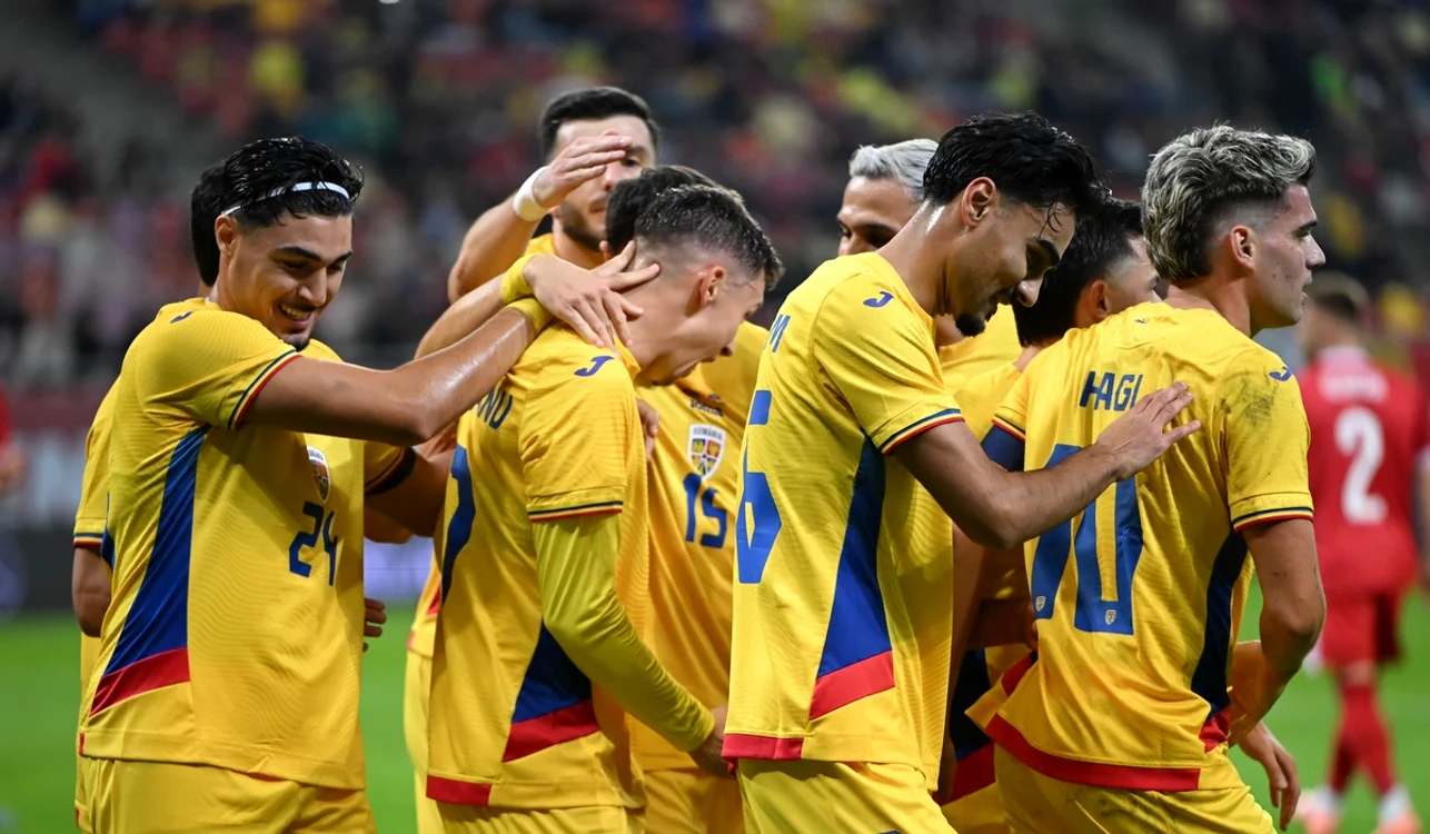 România a consemnat o victorie în amicalul cu Moldova (FOTO: Sportpictures)