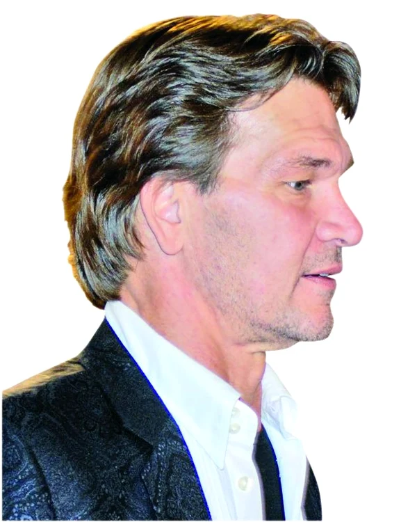
    Patrick Swayze,  încredinţat  vântului chiar  de către soţia sa  