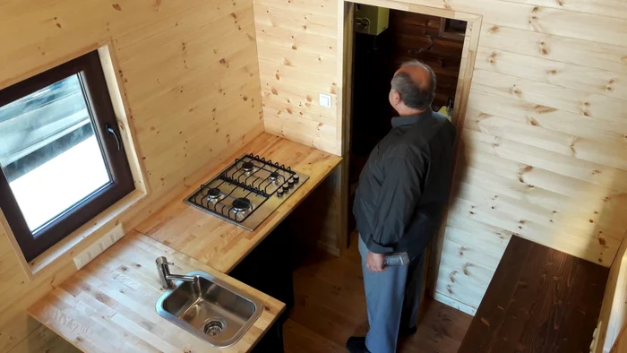 Căsuţe pe roţi fabricate în secuime de Eco Tiny House FOTO Ş.Both