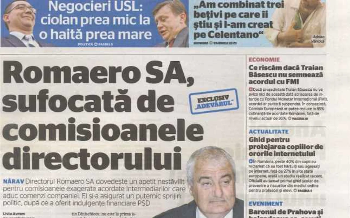 Articolul de la care au plecat verificările corpului de control al Ministerului Economiei