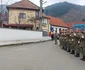 Onoruri militare la moartea veteranului de război de 109 ani din Câineni Vâlcea Constantin Herțoiu Foto Andi Șofîlcă jpg