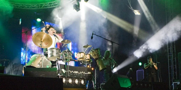Trupa Naguale în concert electoral la Chişinău