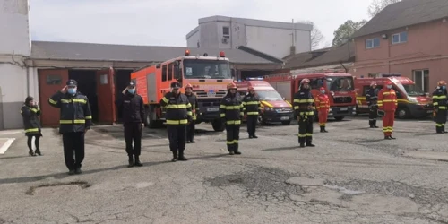 Moment de reculegere pentru pompierul ISU decedat din cauza coronavirusului FOTO ISU Dobrogea