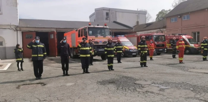 Moment de reculegere pentru pompierul ISU decedat din cauza coronavirusului FOTO ISU Dobrogea