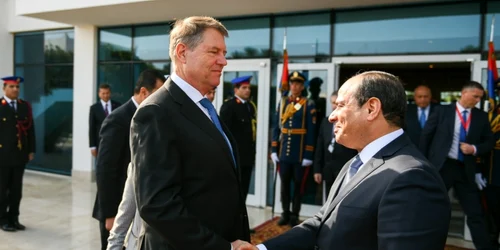 intalnire iohannis si presedintele egiptului foto presidency.ro