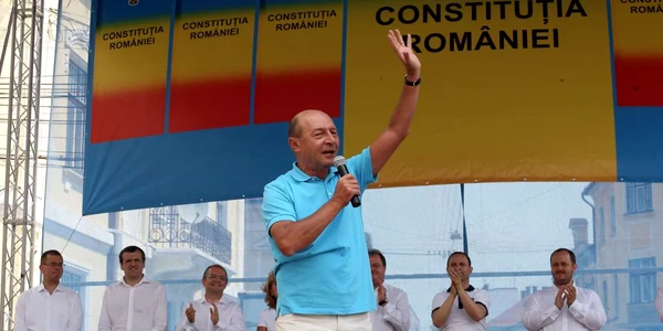 Președintele suspendat Traian Băsescu