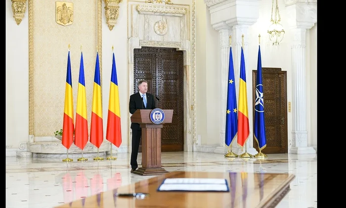 Președintele Klaus Iohannis (foto: Administrația Prezidențială)