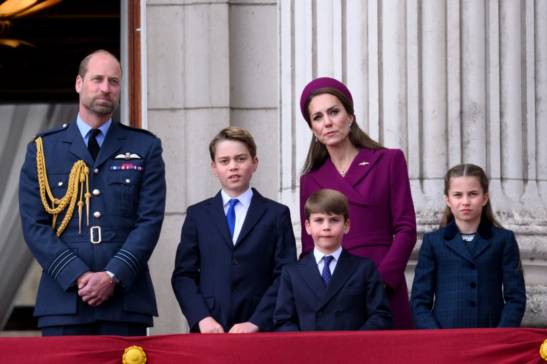 Kate Middleton, Prințul William, Prințul George, Prințesa Charlotte și Prințul Louis Foto Profimedia (2) jpg