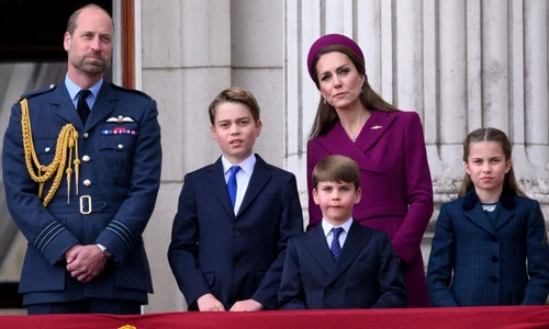 Kate Middleton, Prințul William, Prințul George, Prințesa Charlotte și Prințul Louis Foto Profimedia (2) jpg