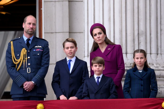 Kate Middleton, Prințul William, Prințul George, Prințesa Charlotte și Prințul Louis Foto Profimedia (2) jpg